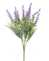 WRZOS SZTUCZNE KWIATY ROŚLINY BUKIET GĘSTY GAŁĄZKI 35CM