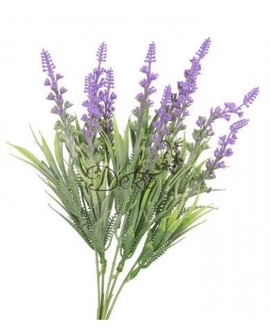 WRZOS SZTUCZNE KWIATY ROŚLINY BUKIET GĘSTY GAŁĄZKI 35CM