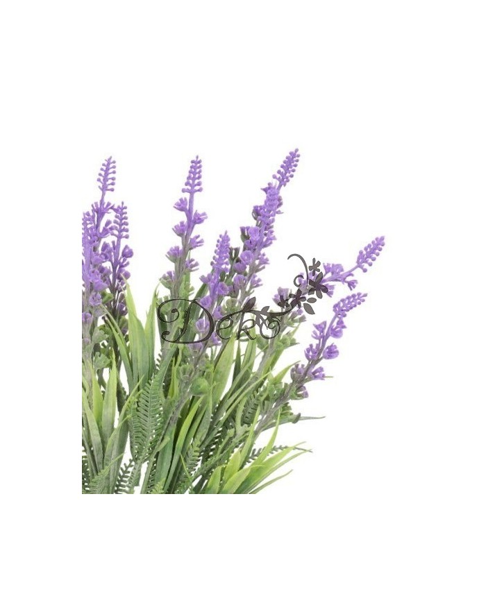 WRZOS SZTUCZNE KWIATY ROŚLINY BUKIET GĘSTY GAŁĄZKI 35CM