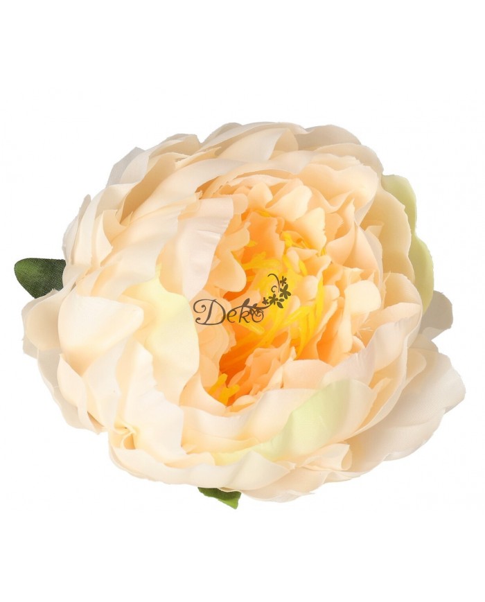 PIWONIA PEONIA GŁÓWKA DO WYRABIANIA JAK ŻYWA DUŻA 11CM SATYNOWA