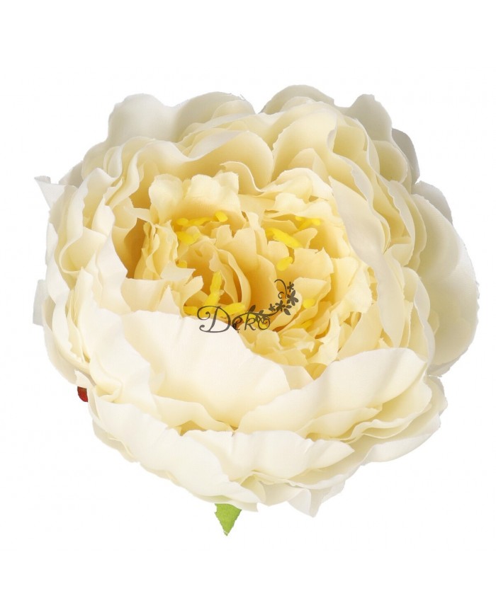 PIWONIA PEONIA GŁÓWKA DO WYRABIANIA JAK ŻYWA DUŻA 11CM SATYNOWA