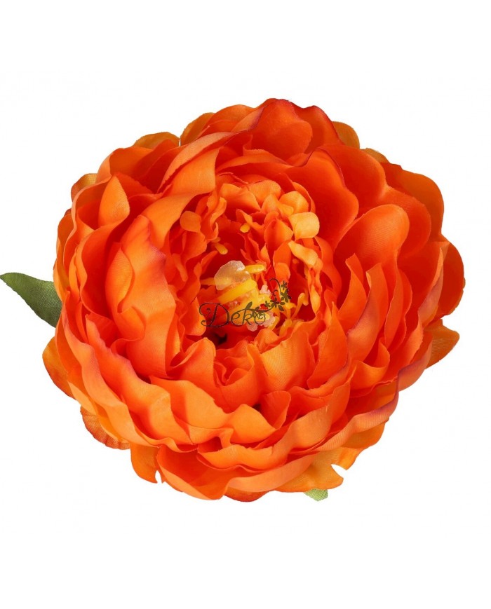 PIWONIA PEONIA GŁÓWKA DO WYRABIANIA JAK ŻYWA DUŻA 11CM SATYNOWA