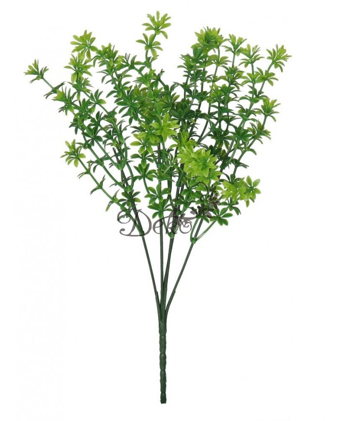 SZTUCZNE KWIATY ROŚLINY BUKIET GĘSTY GAŁĄZKI LIŚCIE 33CM