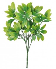 SZTUCZNE KWIATY ROŚLINY BUKIET GĘSTY GAŁĄZKI LIŚCIE 33CM