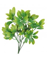 SZTUCZNE KWIATY ROŚLINY BUKIET GĘSTY GAŁĄZKI LIŚCIE 33CM