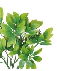 SZTUCZNE KWIATY ROŚLINY BUKIET GĘSTY GAŁĄZKI LIŚCIE 33CM