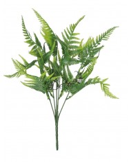 PAPROTKA PAPROĆ SZTUCZNE KWIATY ROŚLINY BUKIET GĘSTY GAŁĄZKI LIŚCIE 36CM