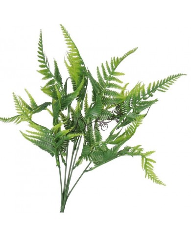 PAPROTKA PAPROĆ SZTUCZNE KWIATY ROŚLINY BUKIET GĘSTY GAŁĄZKI LIŚCIE 36CM