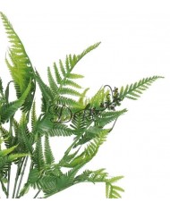 PAPROTKA PAPROĆ SZTUCZNE KWIATY ROŚLINY BUKIET GĘSTY GAŁĄZKI LIŚCIE 36CM