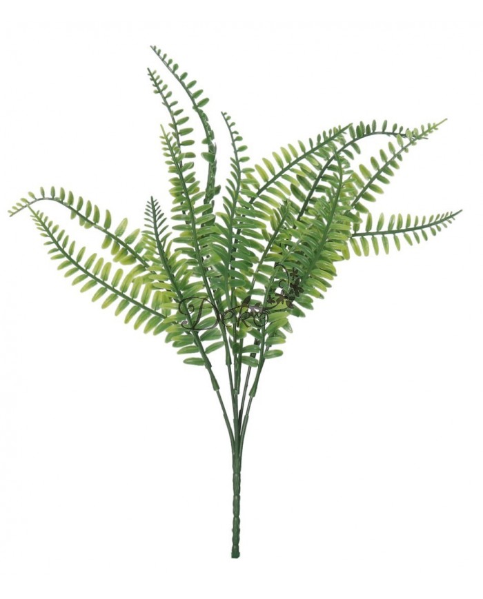 PPAPROTKA PAPROĆ SZTUCZNE KWIATY ROŚLINY BUKIET GĘSTY GAŁĄZKI LIŚCIE 34CM