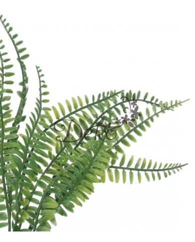 PPAPROTKA PAPROĆ SZTUCZNE KWIATY ROŚLINY BUKIET GĘSTY GAŁĄZKI LIŚCIE 34CM
