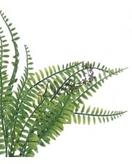 PPAPROTKA PAPROĆ SZTUCZNE KWIATY ROŚLINY BUKIET GĘSTY GAŁĄZKI LIŚCIE 34CM