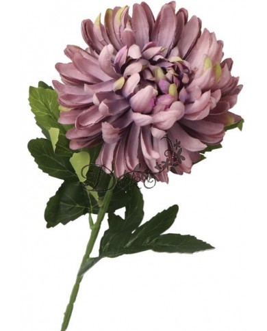 CHRYZANTEMA SZTUCZNA JAK ŻYWA 72CM GŁÓWKA 15CM