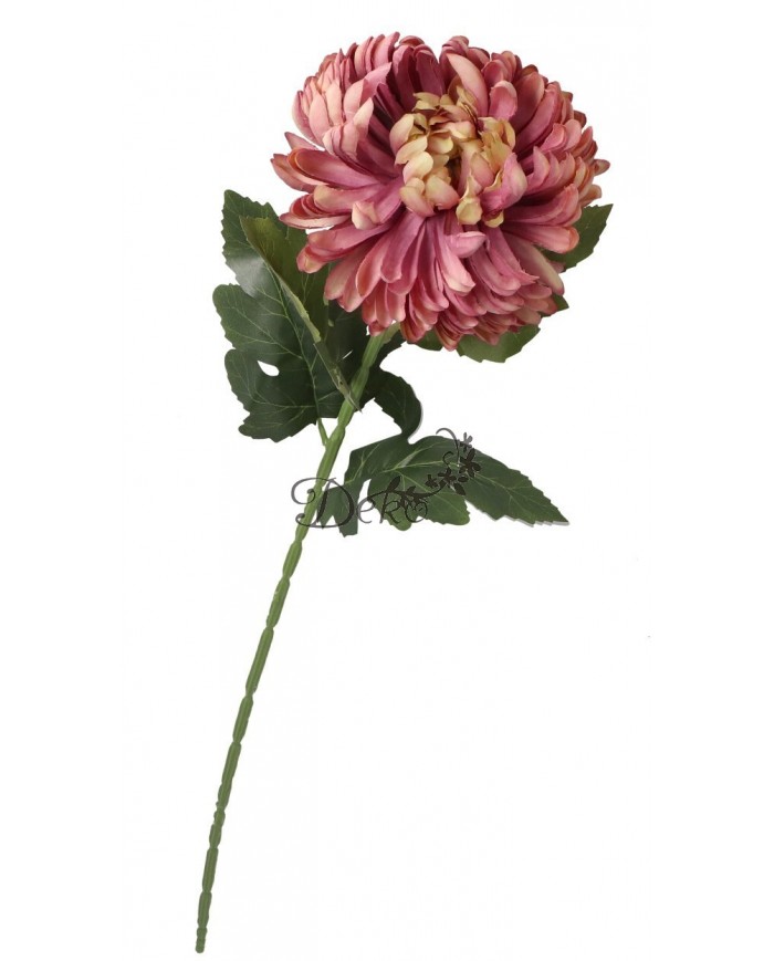 CHRYZANTEMA SZTUCZNA JAK ŻYWA 72CM GŁÓWKA 15CM