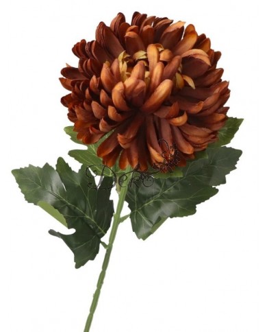 CHRYZANTEMA SZTUCZNA JAK ŻYWA 72CM GŁÓWKA 15CM