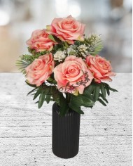 RÓŻA RÓŻE W BUKIECIE SZTUCZNE KWIATY JAK ŻYWE 49 CM DUŻY BUKIET GĘSTY