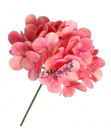 SZTUCZNE KWIATY ROŚLINY HORTENSJA POJEDYNCZA PREMIUM JAK ŻYWA 40CM