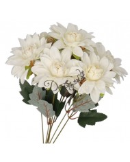 DALIA W BUKIECIE SZTUCZNE KWIATY JAK ŻYWE 70CM DUŻY BUKIET