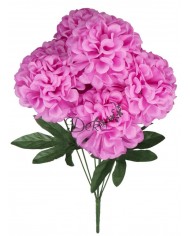 DALIA BUKIET KWIATÓW DUŻY GĘSTY SZTUCZNE KWIATY 44CM