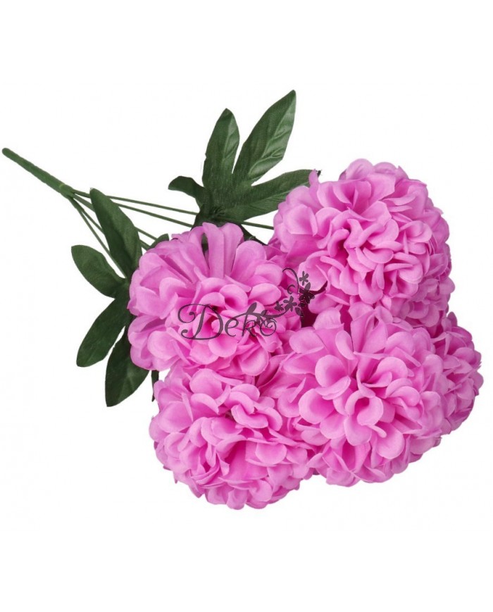 DALIA BUKIET KWIATÓW DUŻY GĘSTY SZTUCZNE KWIATY 44CM