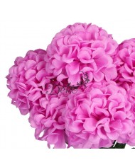 DALIA BUKIET KWIATÓW DUŻY GĘSTY SZTUCZNE KWIATY 44CM