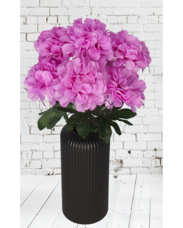 DALIA BUKIET KWIATÓW DUŻY GĘSTY SZTUCZNE KWIATY 44CM