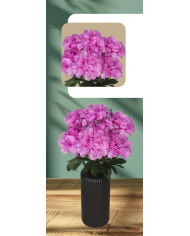 DALIA BUKIET KWIATÓW DUŻY GĘSTY SZTUCZNE KWIATY 44CM