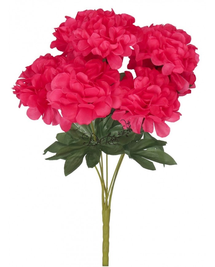 DALIA BUKIET KWIATÓW DUŻY GĘSTY SZTUCZNE KWIATY 44CM