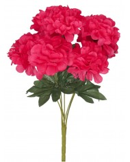 DALIA BUKIET KWIATÓW DUŻY GĘSTY SZTUCZNE KWIATY 44CM