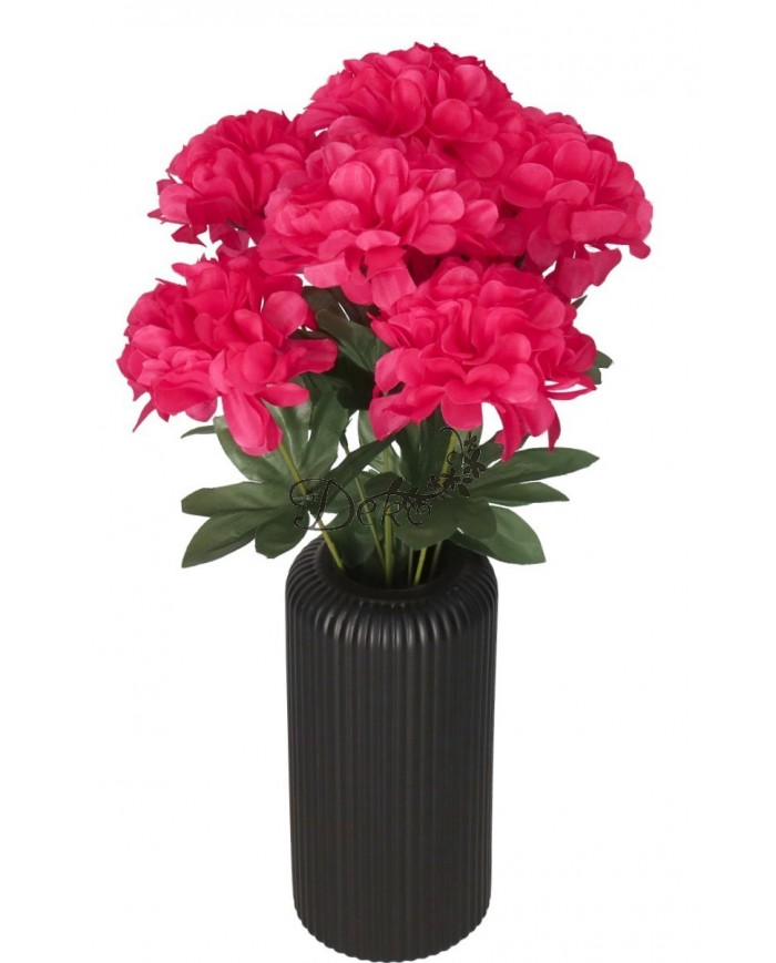 DALIA BUKIET KWIATÓW DUŻY GĘSTY SZTUCZNE KWIATY 44CM