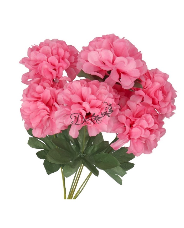 DALIA BUKIET KWIATÓW DUŻY GĘSTY SZTUCZNE KWIATY 44CM