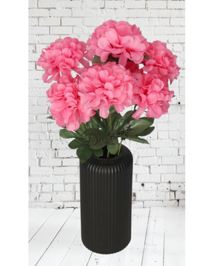 DALIA BUKIET KWIATÓW DUŻY GĘSTY SZTUCZNE KWIATY 44CM