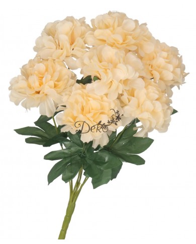 DALIA BUKIET KWIATÓW DUŻY GĘSTY SZTUCZNE KWIATY 44CM