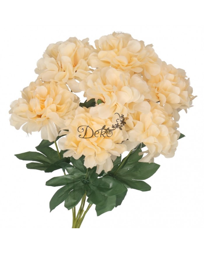 DALIA BUKIET KWIATÓW DUŻY GĘSTY SZTUCZNE KWIATY 44CM