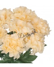 DALIA BUKIET KWIATÓW DUŻY GĘSTY SZTUCZNE KWIATY 44CM