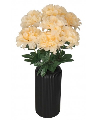 DALIA BUKIET KWIATÓW DUŻY GĘSTY SZTUCZNE KWIATY 44CM