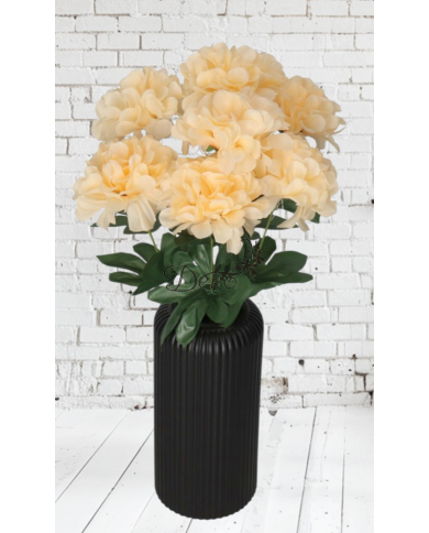 DALIA BUKIET KWIATÓW DUŻY GĘSTY SZTUCZNE KWIATY 44CM