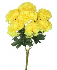 DALIA BUKIET KWIATÓW DUŻY GĘSTY SZTUCZNE KWIATY 44CM