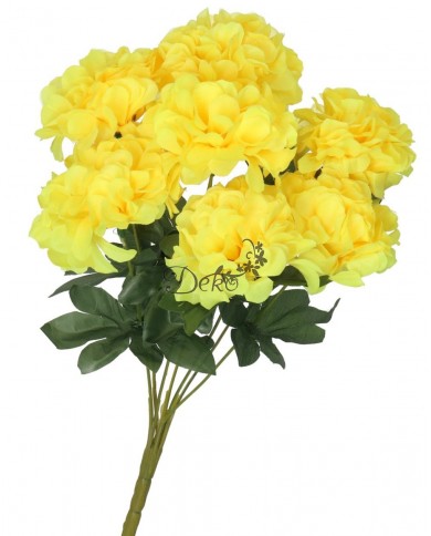 DALIA BUKIET KWIATÓW DUŻY GĘSTY SZTUCZNE KWIATY 44CM