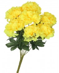 DALIA BUKIET KWIATÓW DUŻY GĘSTY SZTUCZNE KWIATY 44CM