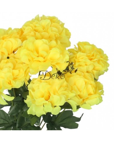 DALIA BUKIET KWIATÓW DUŻY GĘSTY SZTUCZNE KWIATY 44CM