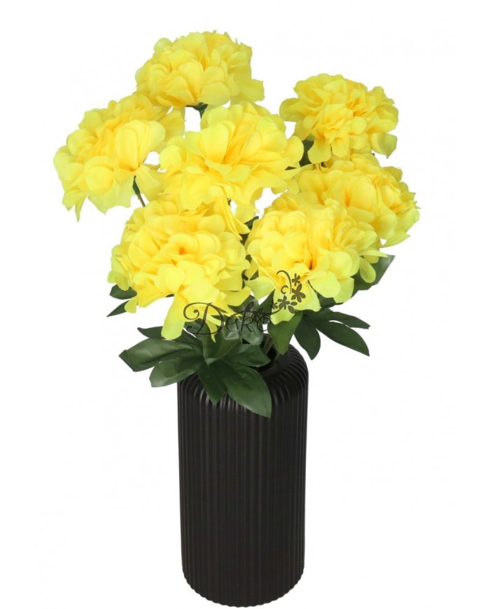 DALIA BUKIET KWIATÓW DUŻY GĘSTY SZTUCZNE KWIATY 44CM