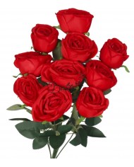 SZTUCZNE KWIATY ROŚLINY RÓŻA RÓŻE BUKIET GĘSTY XXL