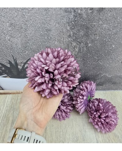 CHRYZANTEMA GŁÓWKA GŁÓWKI SZTUCZNE KWIATY 1SZT 12CM