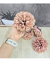 CHRYZANTEMA GŁÓWKA GŁÓWKI SZTUCZNE KWIATY 1SZT 12CM