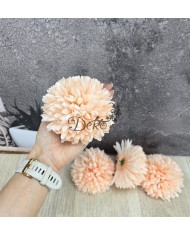 CHRYZANTEMA GŁÓWKA GŁÓWKI SZTUCZNE KWIATY 1SZT 12CM