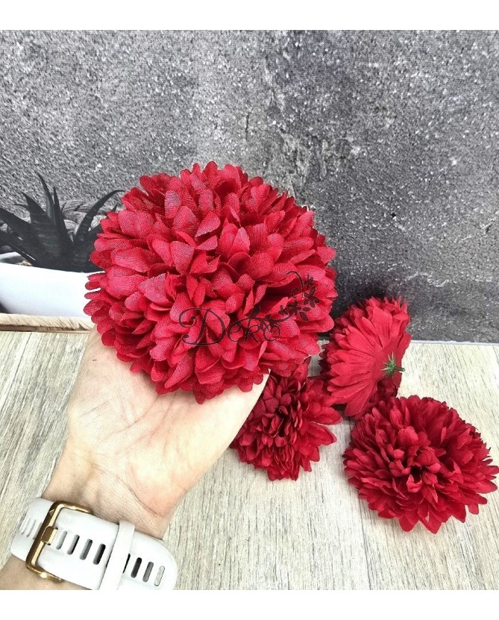 CHRYZANTEMA GŁÓWKA GŁÓWKI SZTUCZNE KWIATY 1SZT 12CM