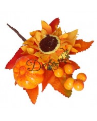 GAŁĄZKA DEKORACYJNA GŁÓG 1SZT GAŁĄZKI JESIENNE DYNIA 21CM