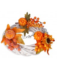 GAŁĄZKA DEKORACYJNA GŁÓG 1SZT GAŁĄZKI JESIENNE DYNIA 21CM