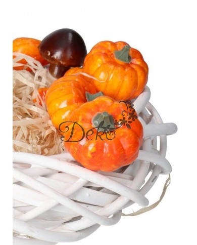 SZTUCZNE DYNIE DEKORACJE JESIENNE JESIEŃ DYNIA 6SZT.